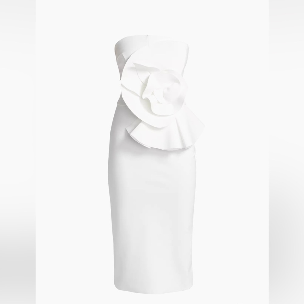 Chiara boni white dress; worn once for rehearsal dinner